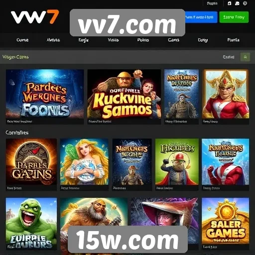 vv7.com oferece ampla variedade de jogos online